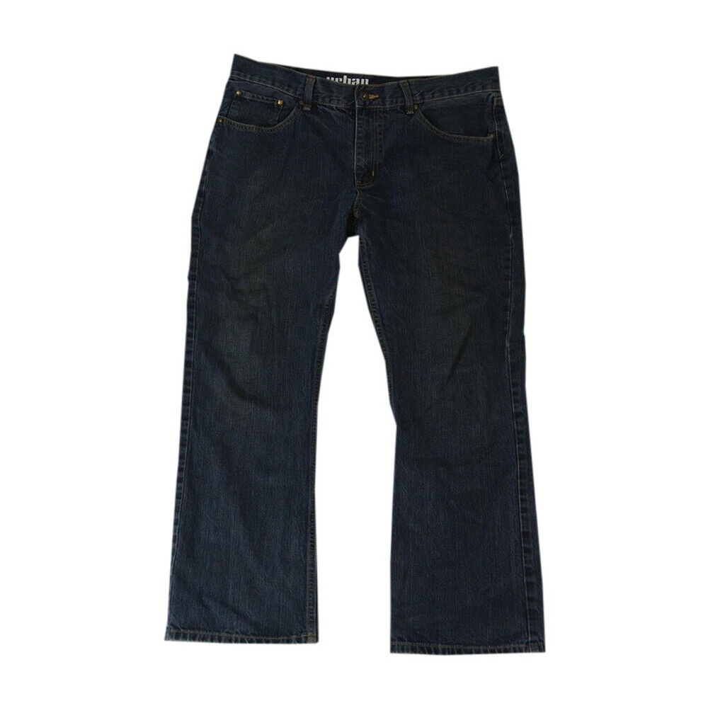 Urban Pipeline Jeans men's 36 x 29 slim fit straight blue denim pants